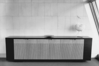 Credenza in Wenge and mapleDesigned by Richter and Dhal Rochat, architects