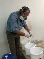 Preparation of the epoxy resin