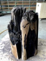 The sculpture before casting the resin