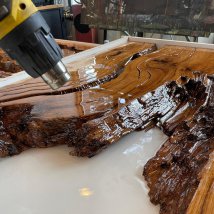 Epoxy resin treatment