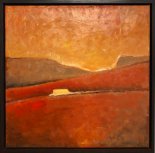Desert 1 /oil on canvas43 cm by 43 cm