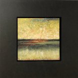 Paysage abstrait 223 cm par 23 cm avec cadre