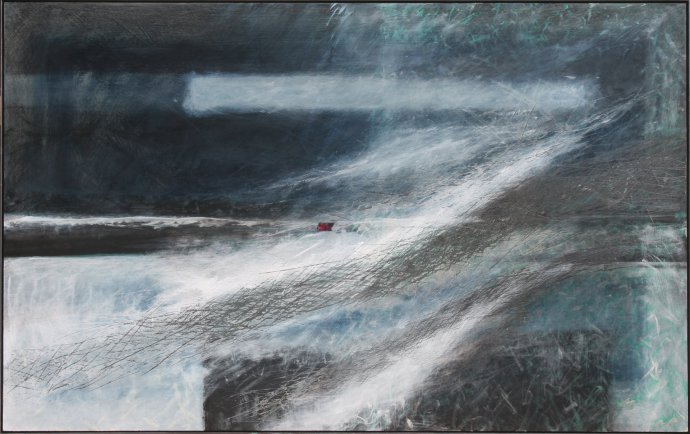 Les Bleux series, storm at sea